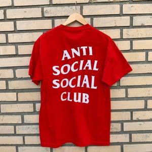 Red ASSC TOKYO LOGO TEE